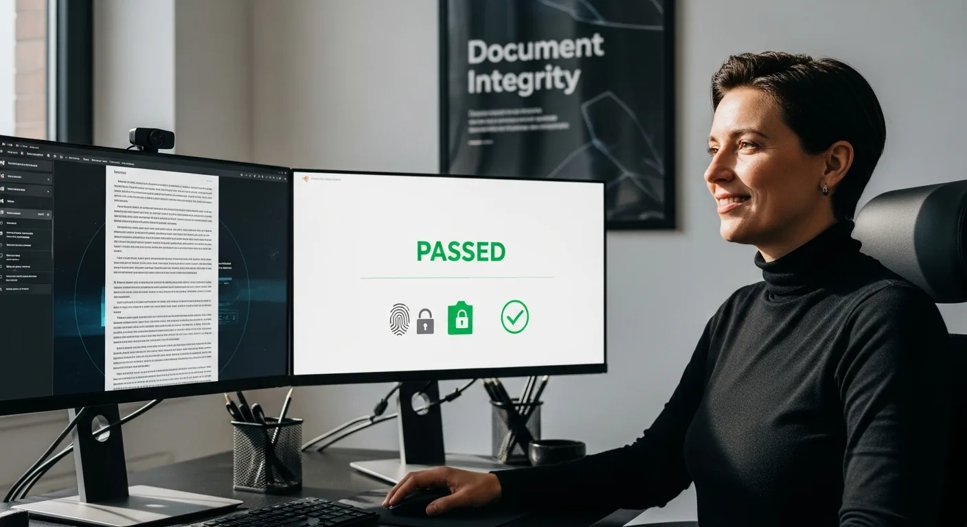 Why Digital Document Authentication Matters in Court 1 document integrity verification