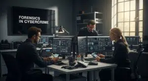 Digital forensics cybercrime team