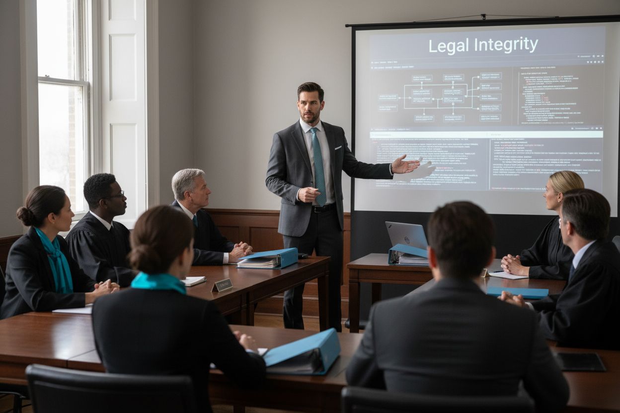forensic data analysis legal scene