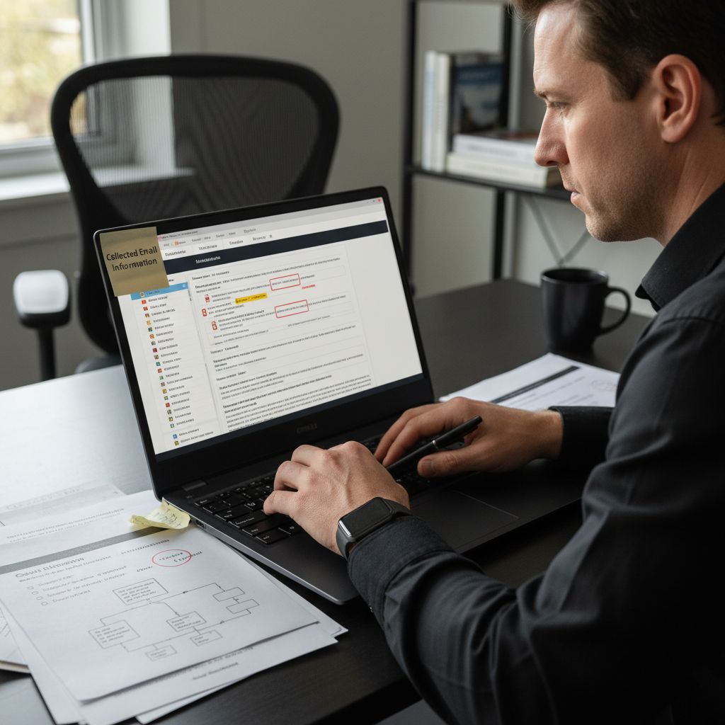 email forensic investigations
