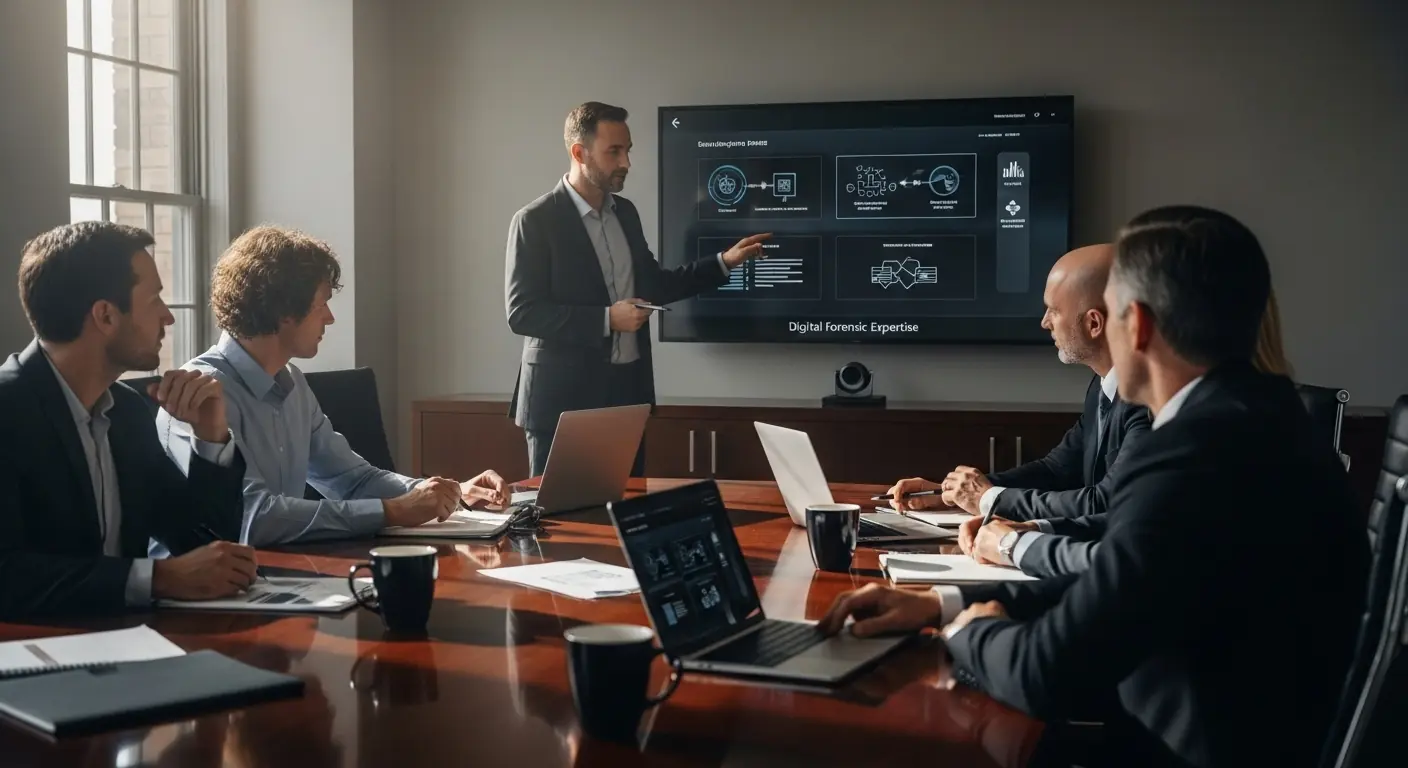 Why Engage Digital Forensic Experts in Criminal and Civil Litigation 2 forensic expert corporate briefing