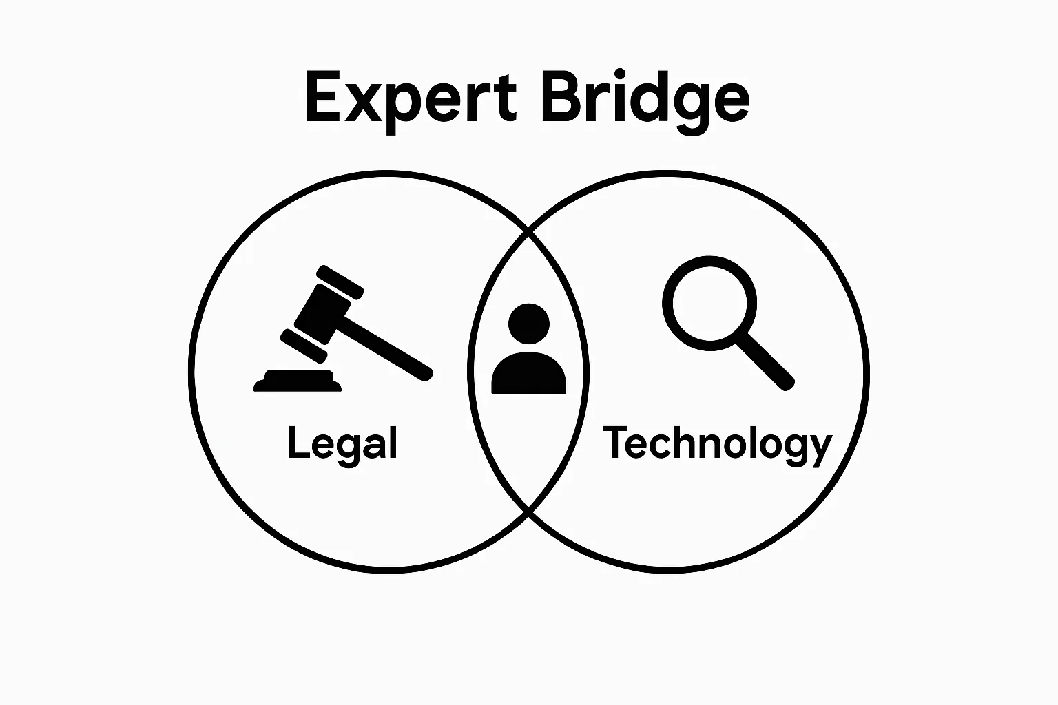 Why Engage Digital Forensic Experts in Criminal and Civil Litigation 1 Infographic showing how digital forensics bridges law and technology