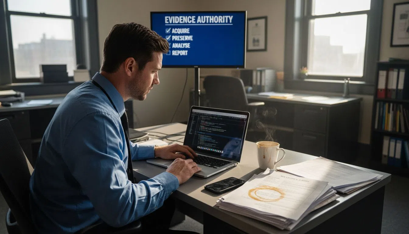 Step by Step Evidence Collection for Digital Investigations