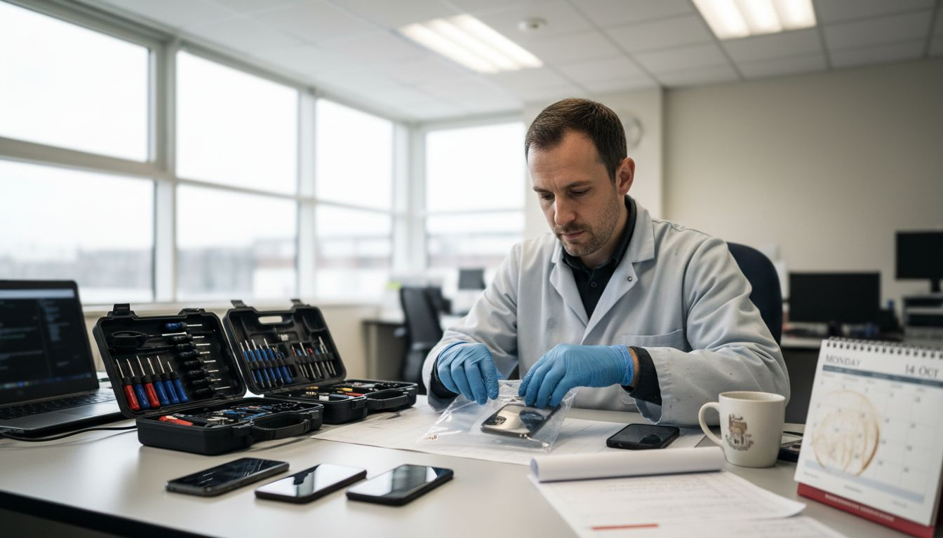 Step by Step Mobile Device Analysis for Legal Evidence