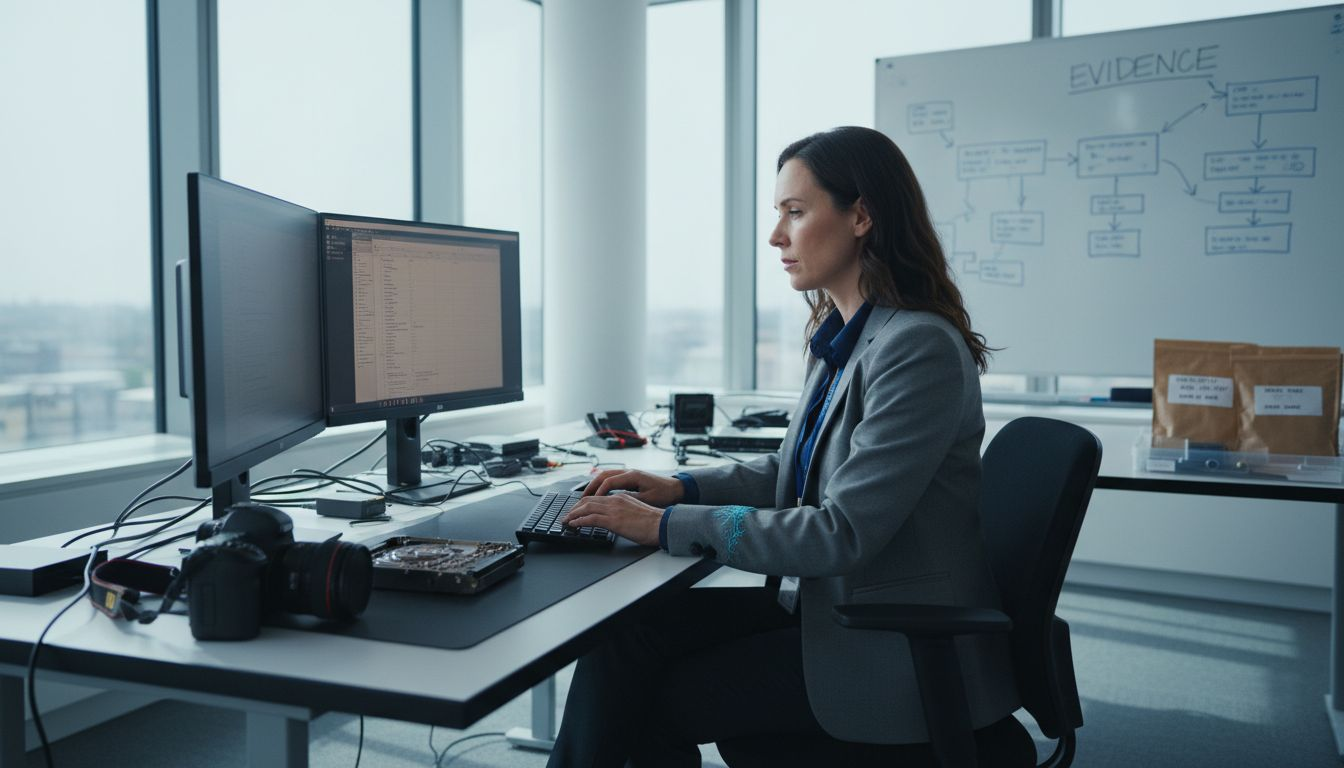 Computer forensics guide: digital evidence handling UK