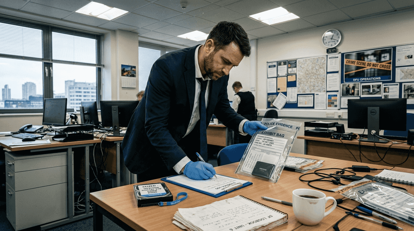 Forensic investigation steps: UK professionals’ guide