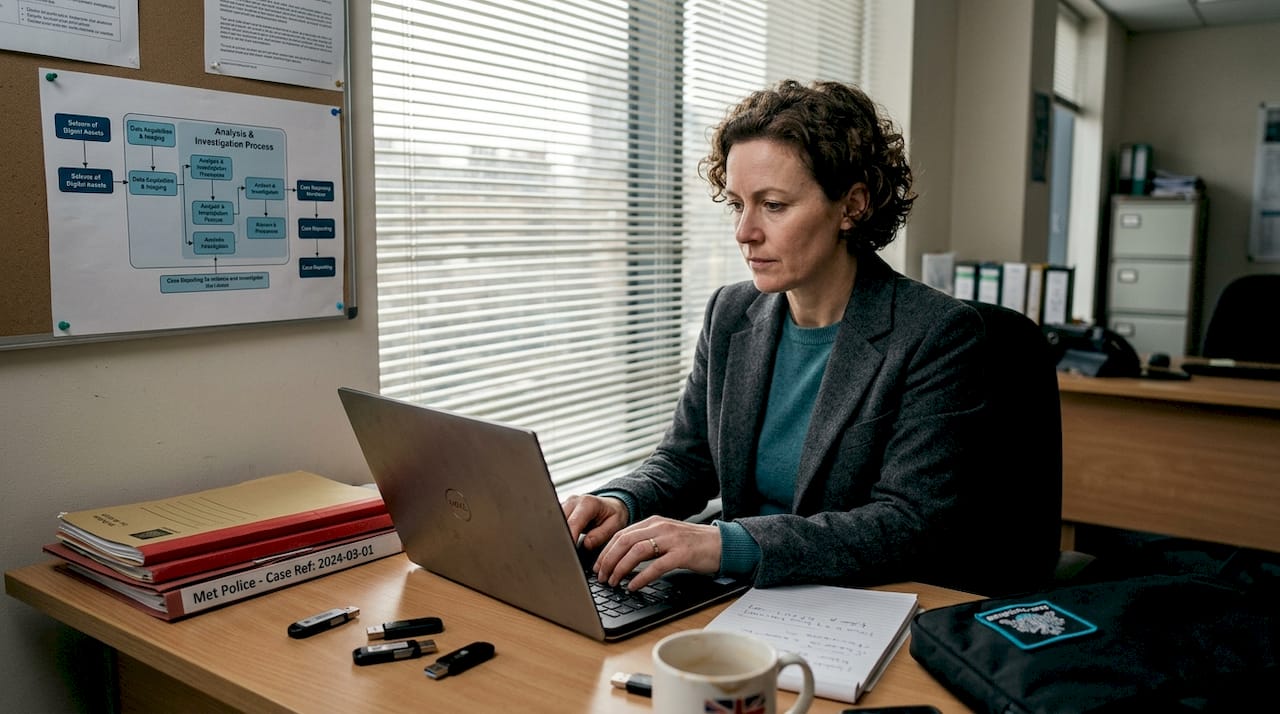 Digital investigation workflow: complete UK guide 2026
