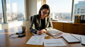 Legal analyst documenting chain of custody