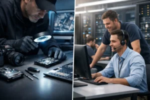 Computer Forensics vs IT Support