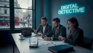 Legal team reviewing malware detection alert