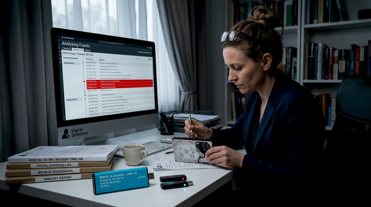 Digital forensics steps: a guide for investigators