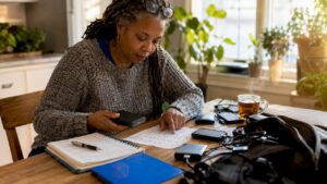 Archivist managing digital data drives
