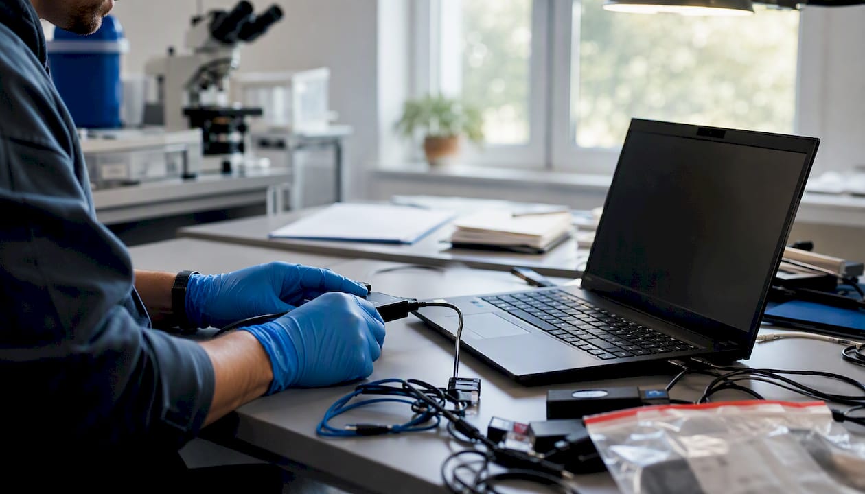 A standards-based methodology for penetration testing that works 1 Hands capturing digital evidence in forensic lab