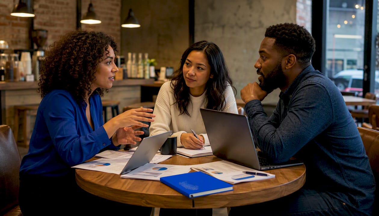 eDiscovery in Office 365: a practical UK guide 3 IT and legal team collaborating in meeting room