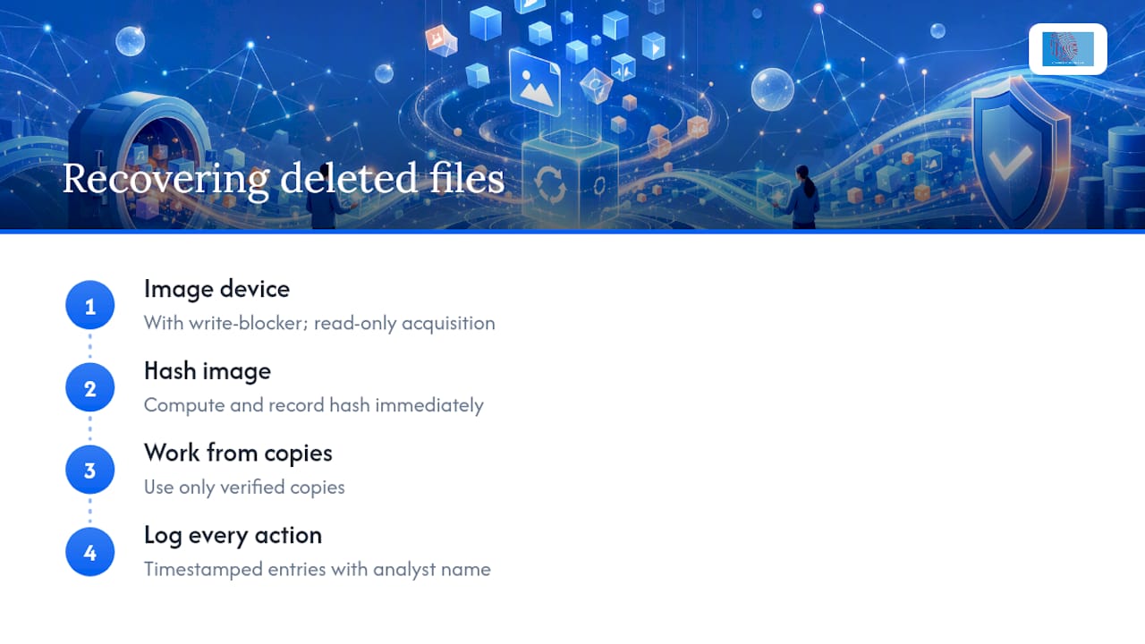 What is the best file recovery software for court‑admissible evidence? 2 Frequently asked questions — overview diagram