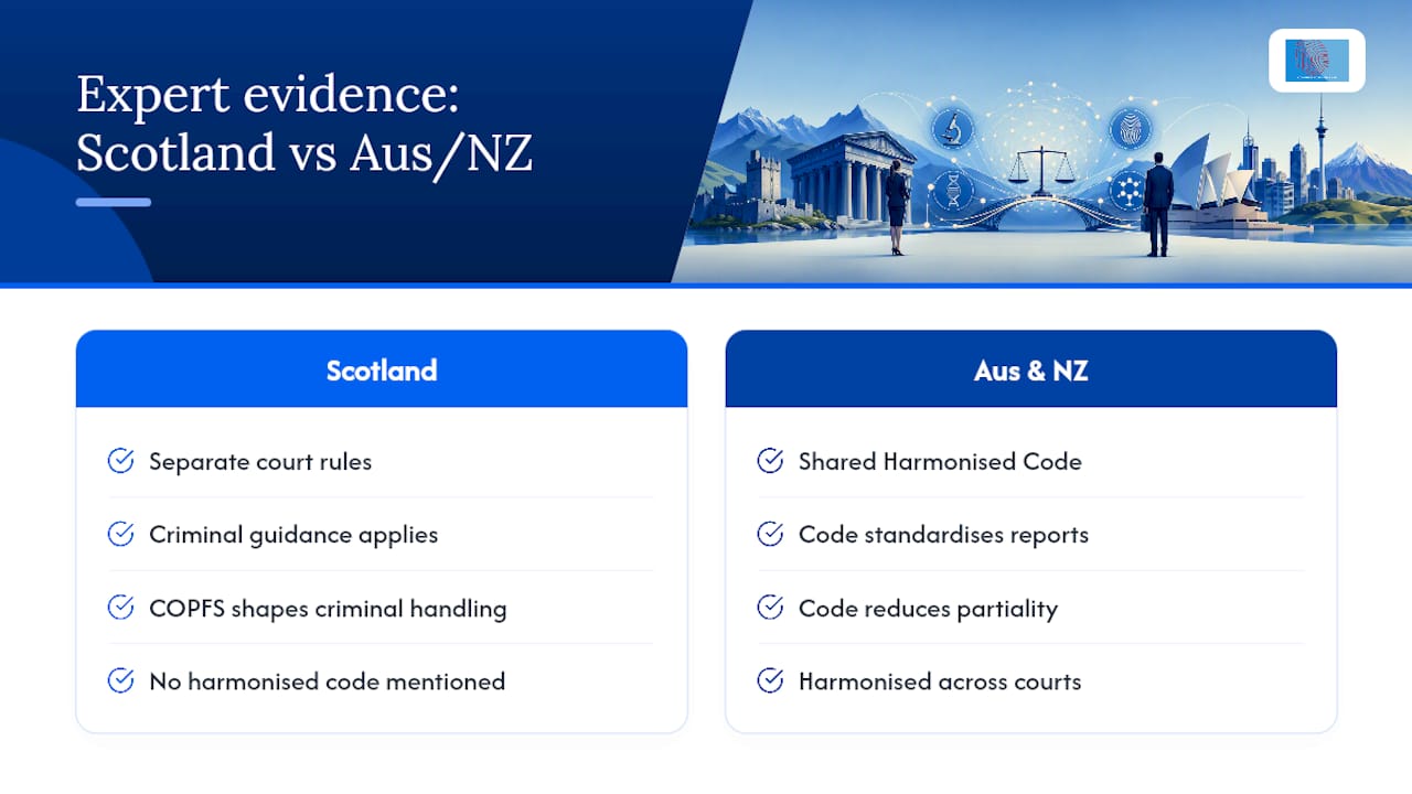 Rule 702 Survival for Legal Teams: Expert Testimony & Forensics 1 Comparison of expert evidence rules by jurisdiction