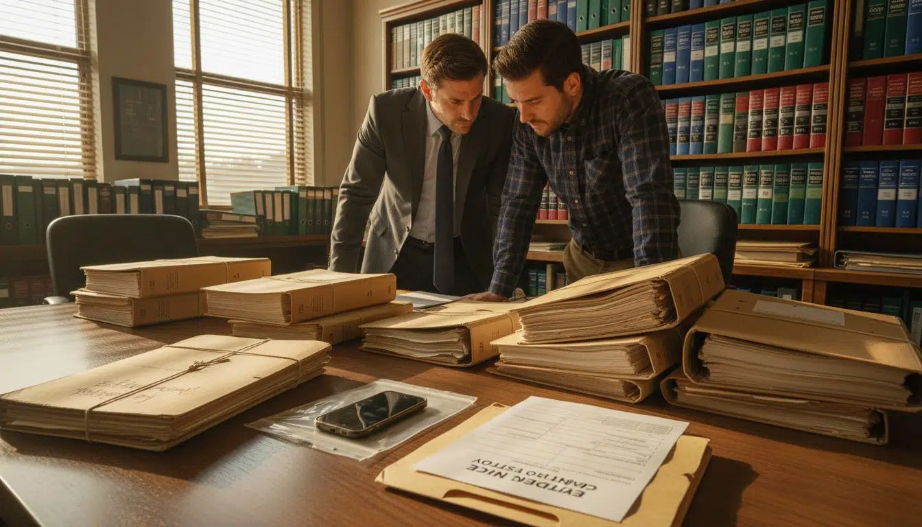 Advantages of Mobile Forensics in Legal Cases 1 Legal team discussing case evidence files