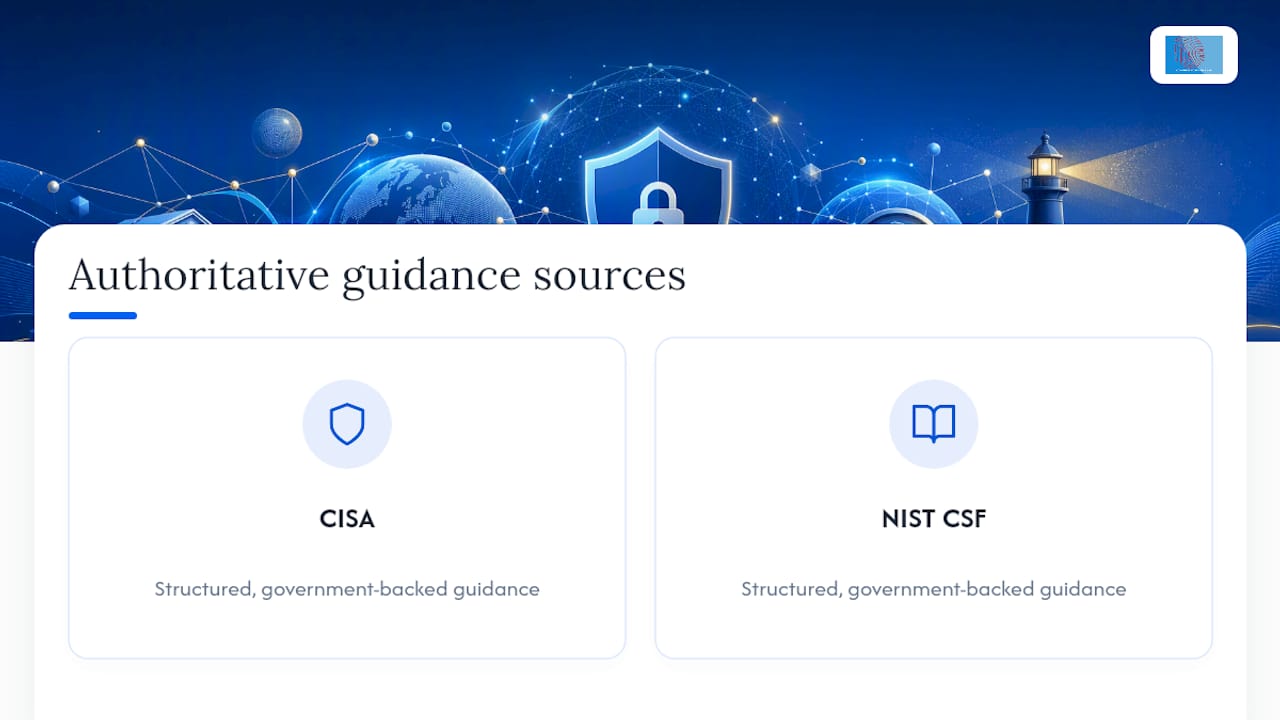6 Cyber Security Domains Explained With Real Forensic Case Examples 2 Where to read authoritative guidance next — overview diagram