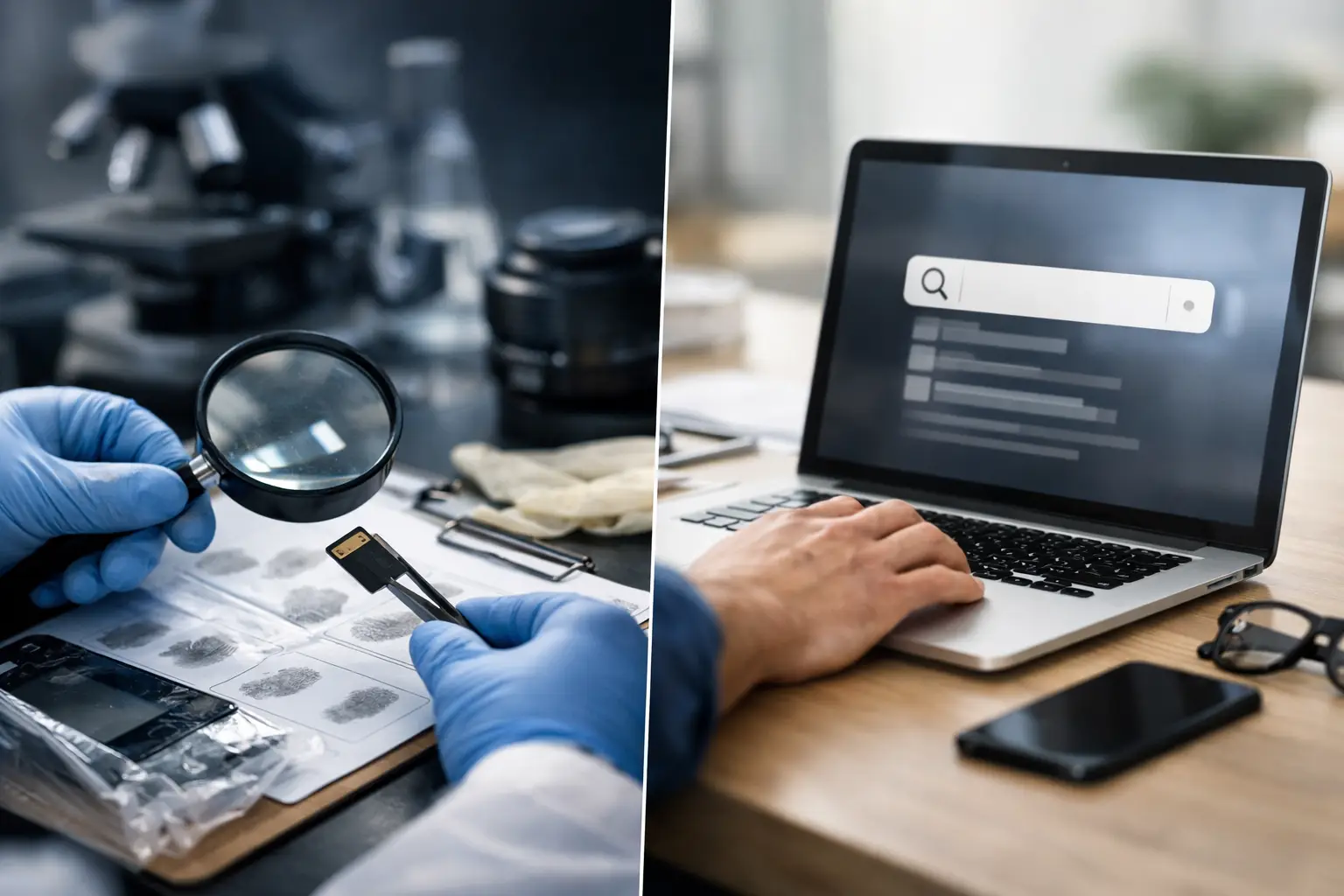 Forensic Review Versus Keyword Search Explained